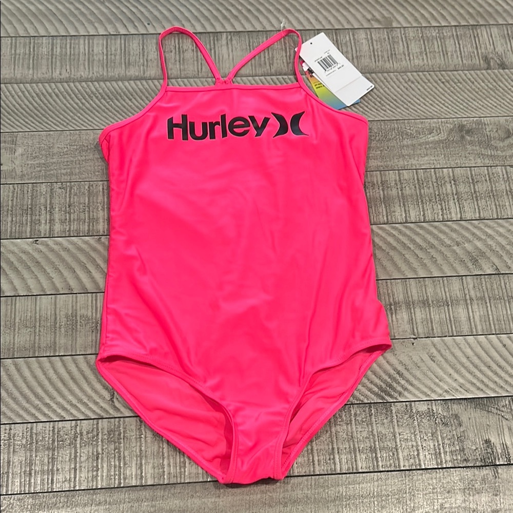 Hurley Neon Pink Swimsuit